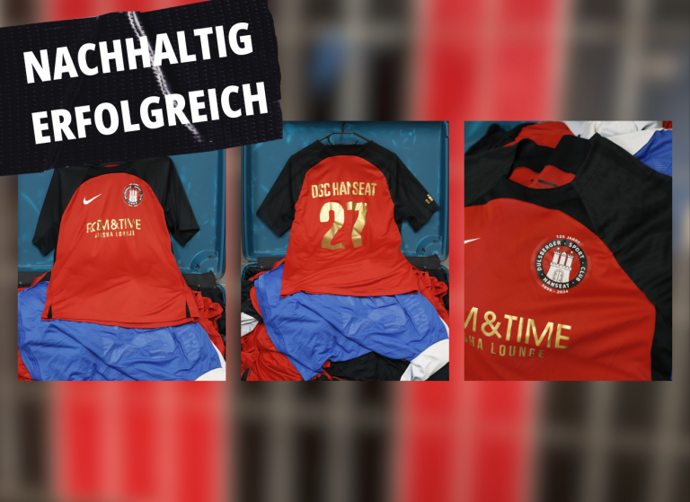 Nachhaltig erfolgreich: Das neue alte Jersey vom DSC Hanseat