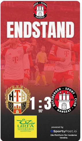 2 Joker bringen den Sieg: HTB 1 : DSC Hanseat 3