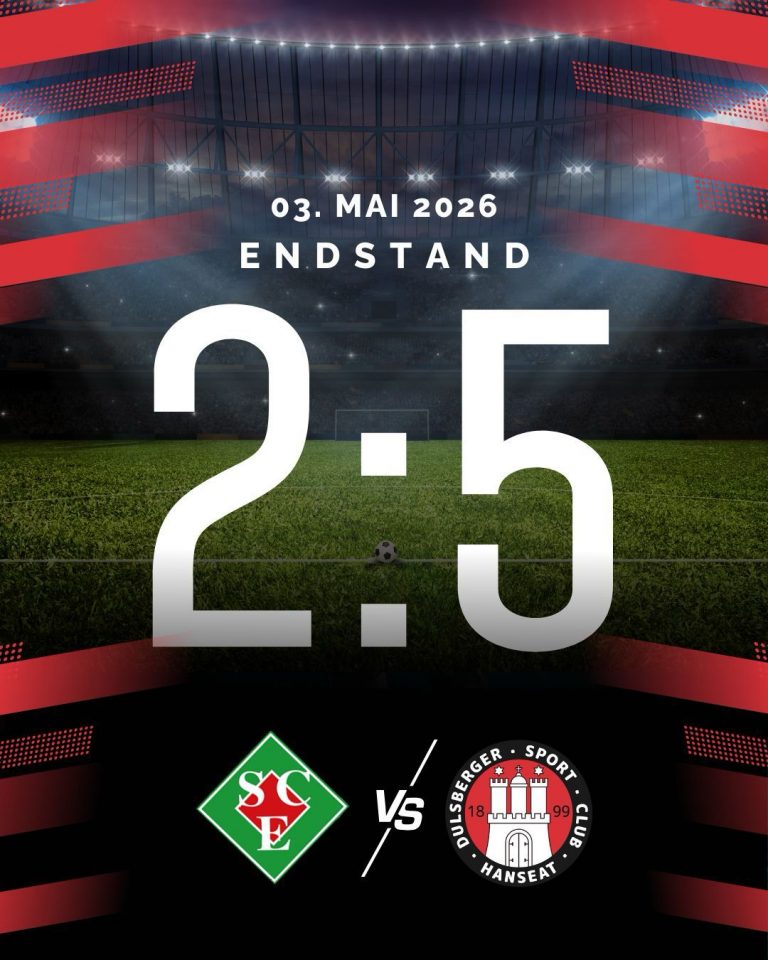 Derbysieg hätte noch höher ausfallen können: Eilbek 2 DSC Hanseat 5