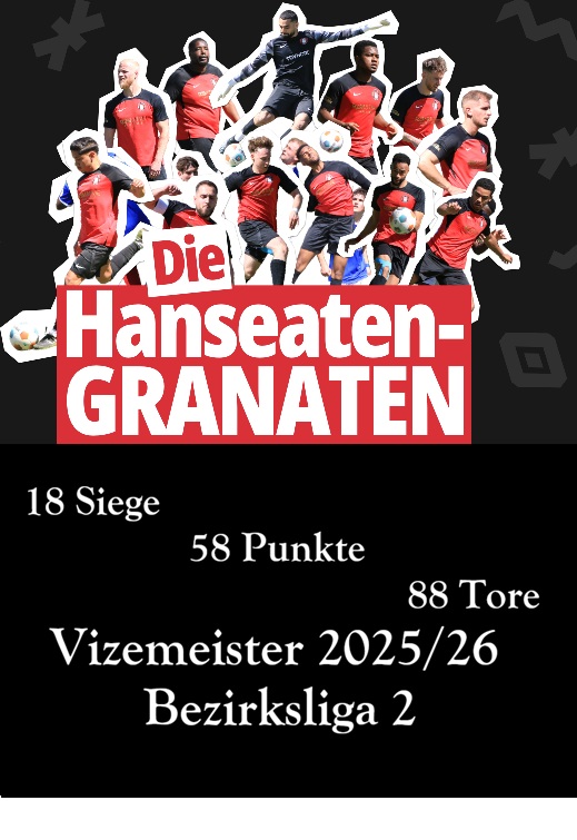 18 Siege, 58 Punkte, 88 Tore, die beste Abwehr: Vize-Meister